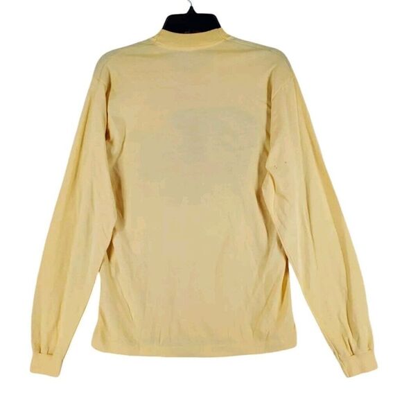 Vtg US Military Army Iceing Team LS Shirt Men XL Yellow Graphic 1984 HISS Duluth - Picture 2 of 11